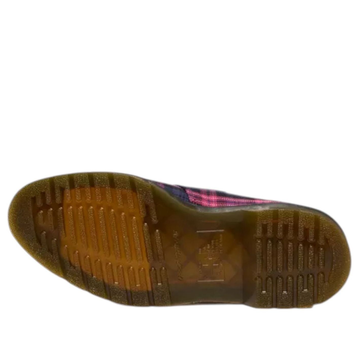 Кроссовки (WMNS) Dr. Martens Elphie MJ Tartan 'Black Pink Multi' — фото 4