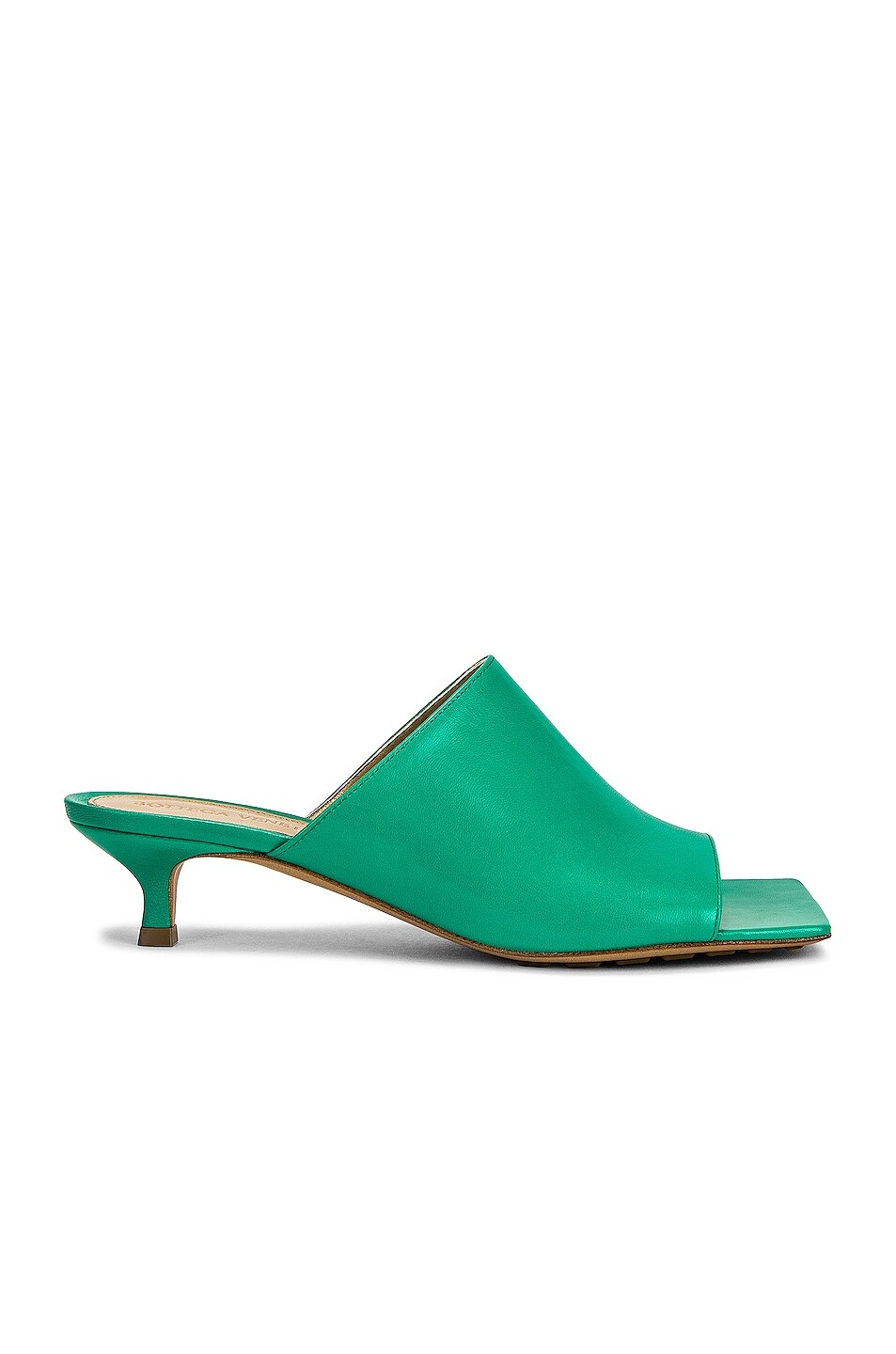 

Мюли Bottega Veneta Stretchs, цвет Acid Turquoise