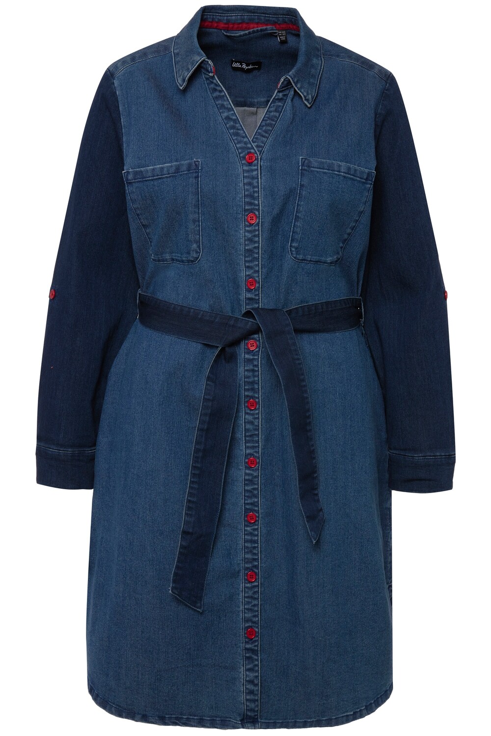 

Платье Ulla Popken, цвет blue denim