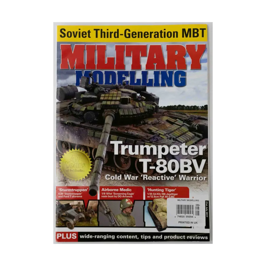 

Том. 47, №8 «Трубач Т-80БВ, Штурмгруппы, Медик ВДВ», Military Modelling Magazine (Model & Allied Publications)