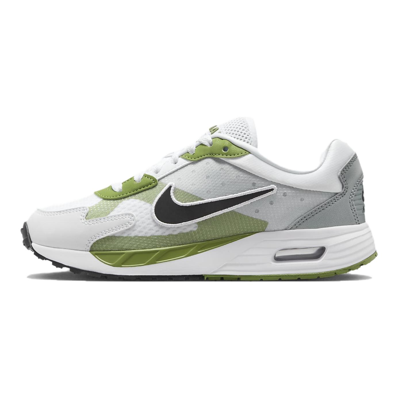

Nike Кроссовки Air Max Solo Low Top для детей, белые, зеленые, детские
