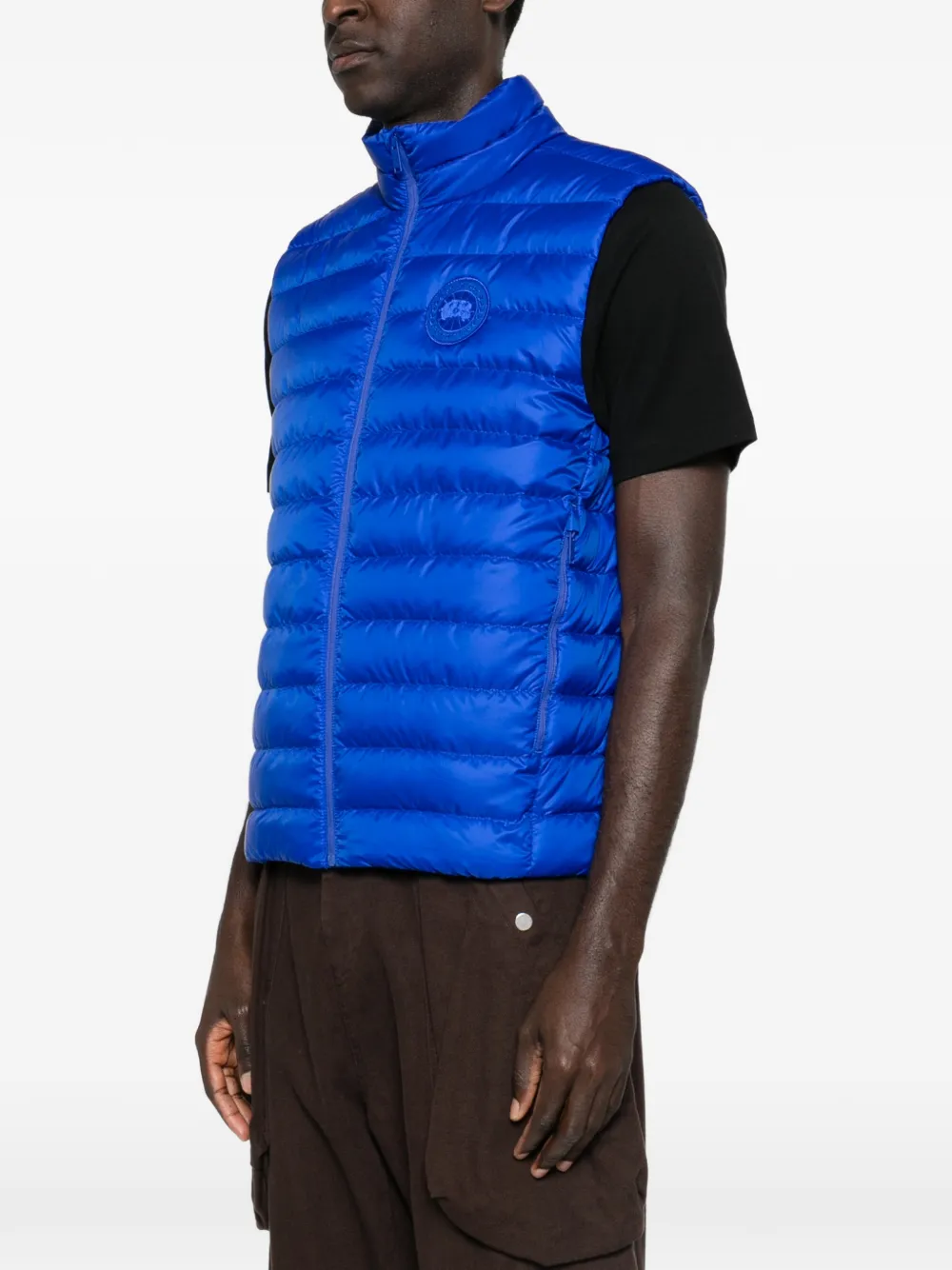 Стеганые жилеты на молнии Stratus Canada Goose, синий — фото 3