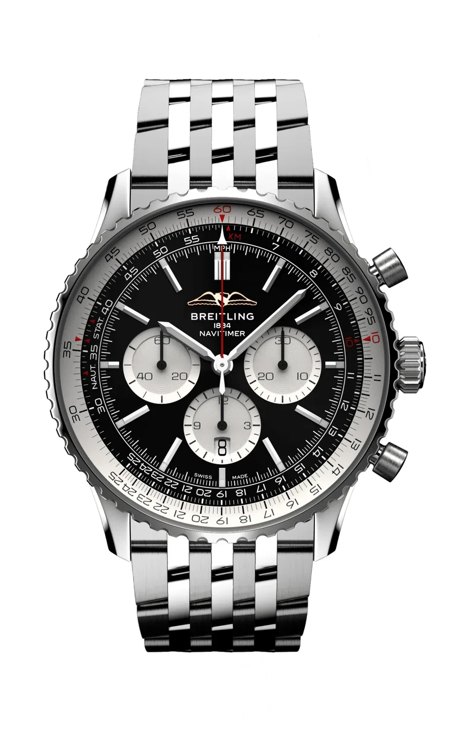 Навитаймер B01 Хронограф 46 - AB0137211B1A1 BREITLING, желтый