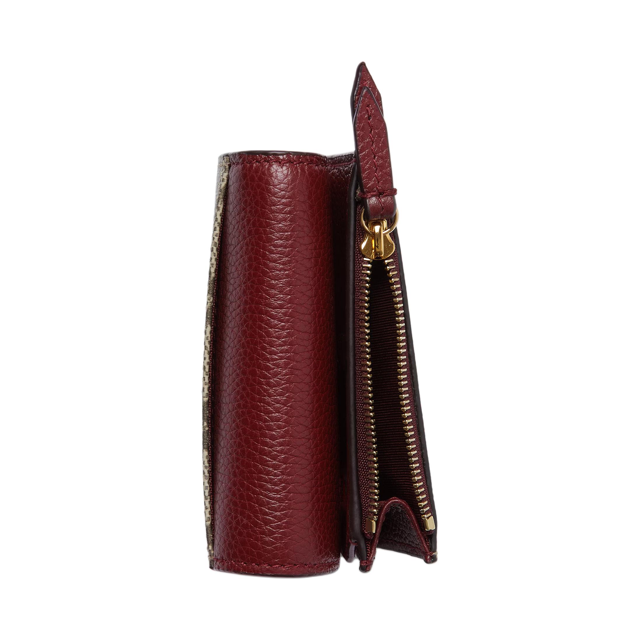 Двухцветный мини-кошелек Gg Marmont GUCCI, basic set (bag+dust bag) — фото 3