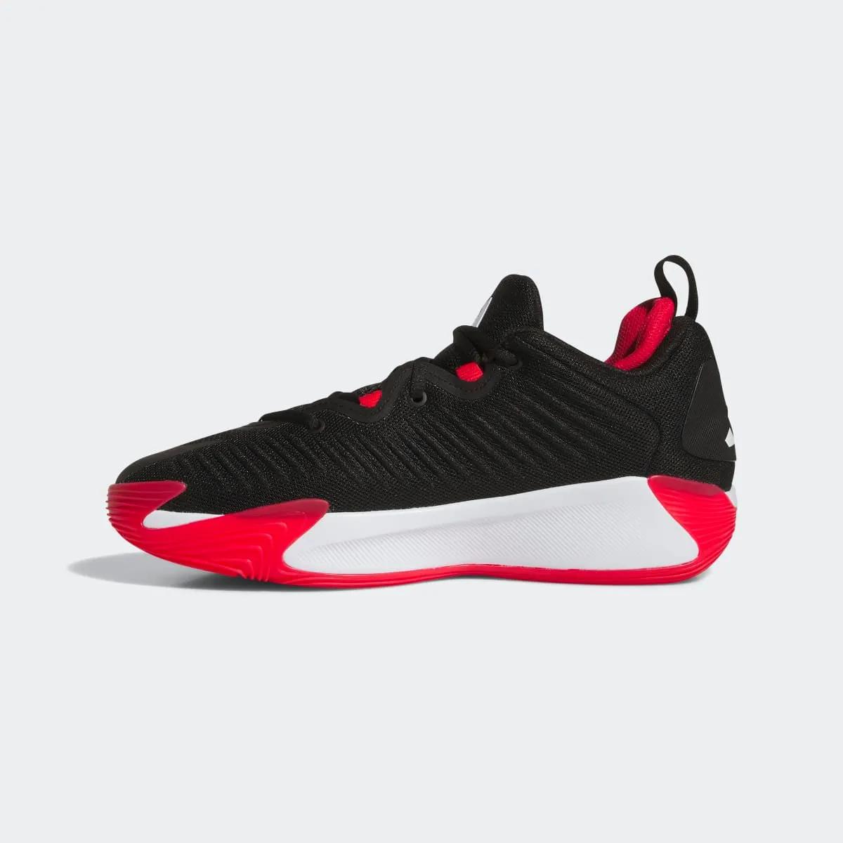 Мужские баскетбольные кроссовки Initiation adidas, черный/красный — фото 4
