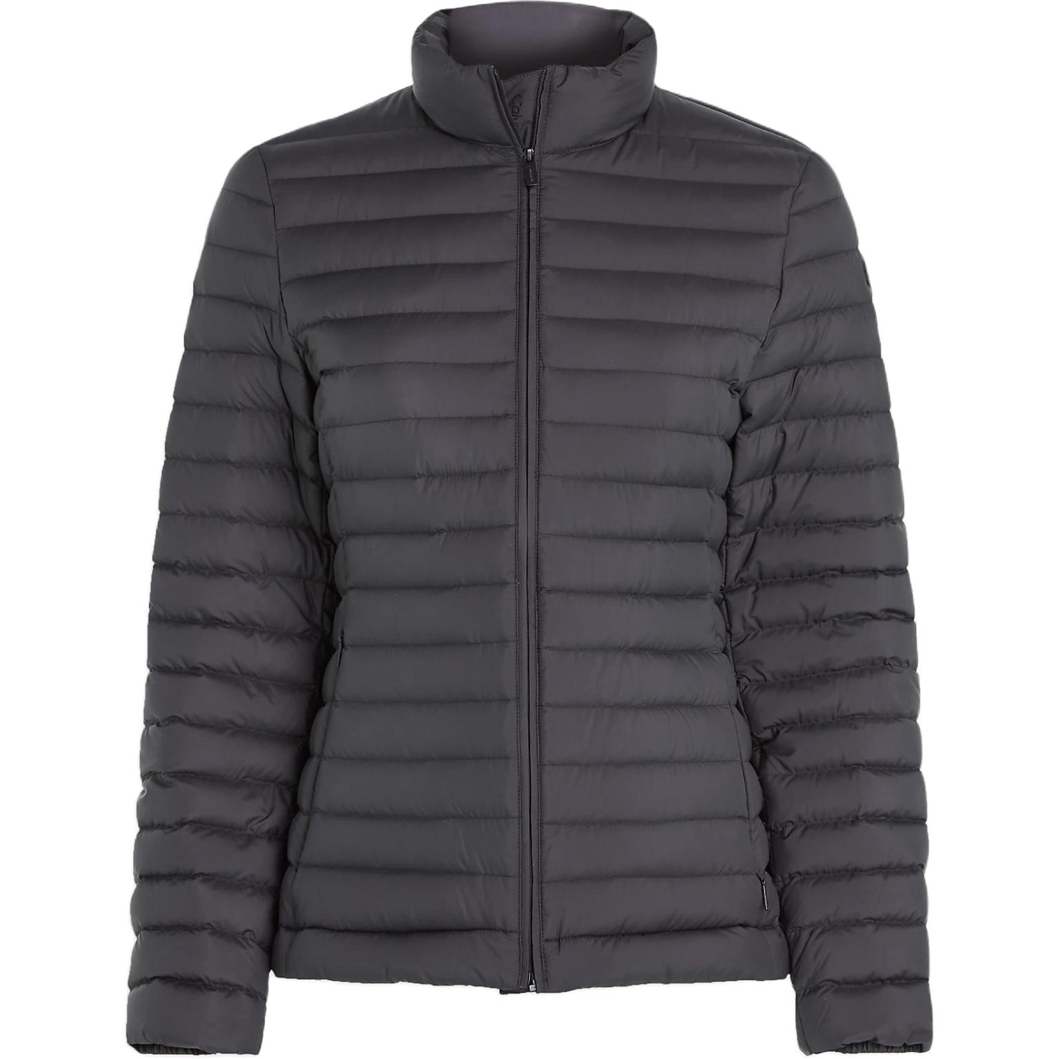 Calvin Klein Женская пуховая куртка европейского кроя черная, Black — фото 3