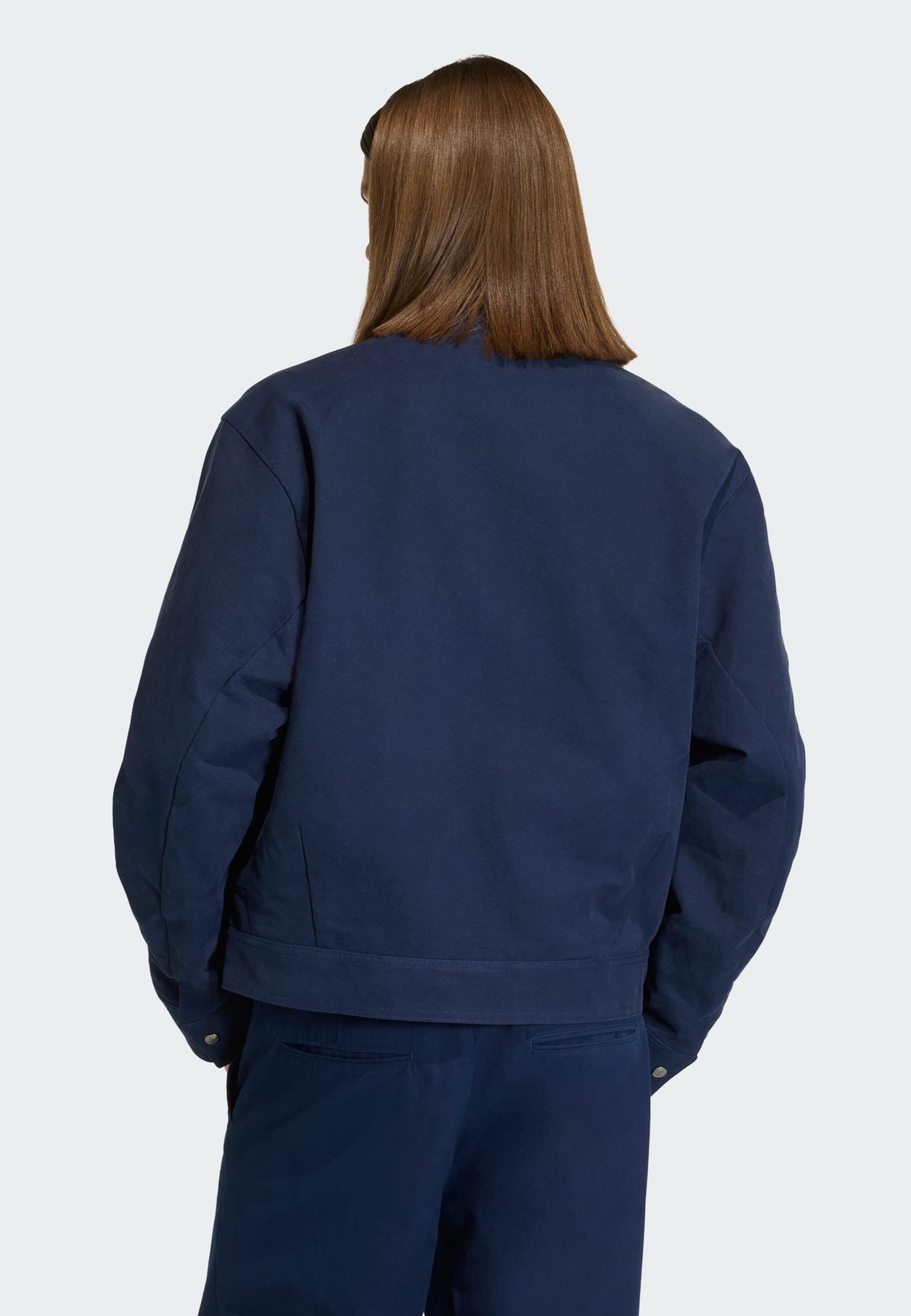 Adidas Originals Куртка межсезонная 'Premium Essentials' в цвете Navy — фото 3