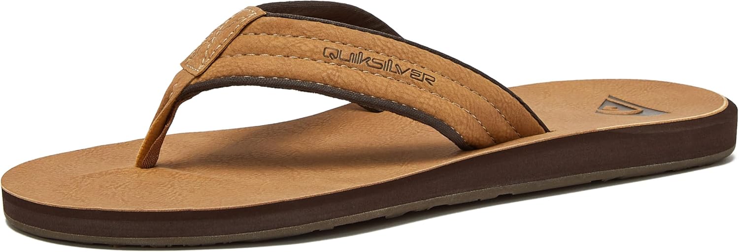 

Мужские сандалии Quiksilver Carver из нубука с трехточечным креплением