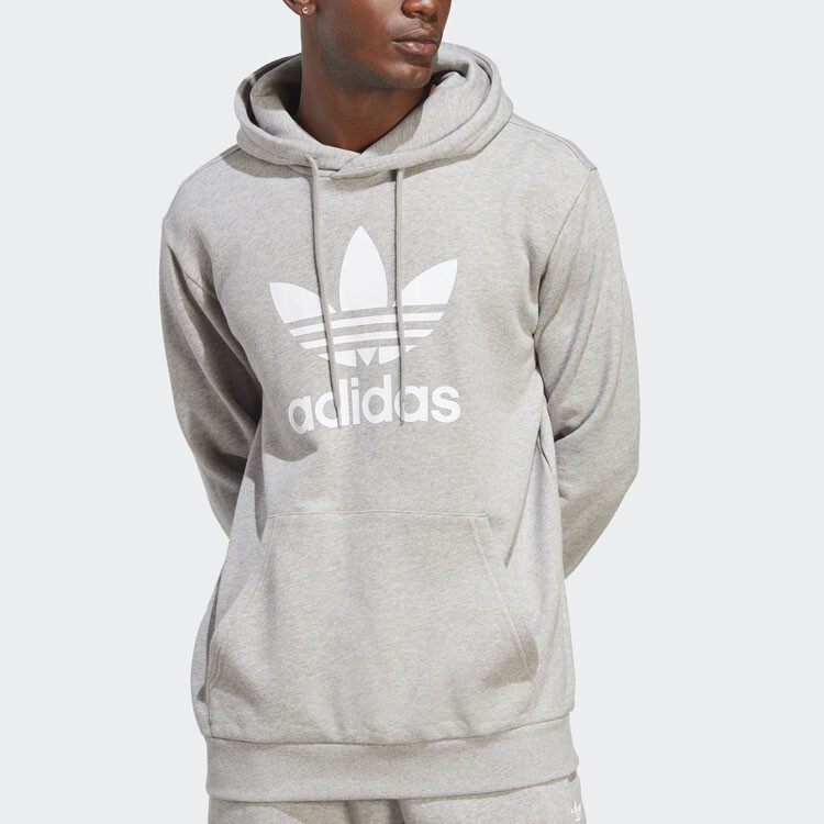 Толстовка мужская ADICOLOR серая Adidas Originals, серый — фото 3