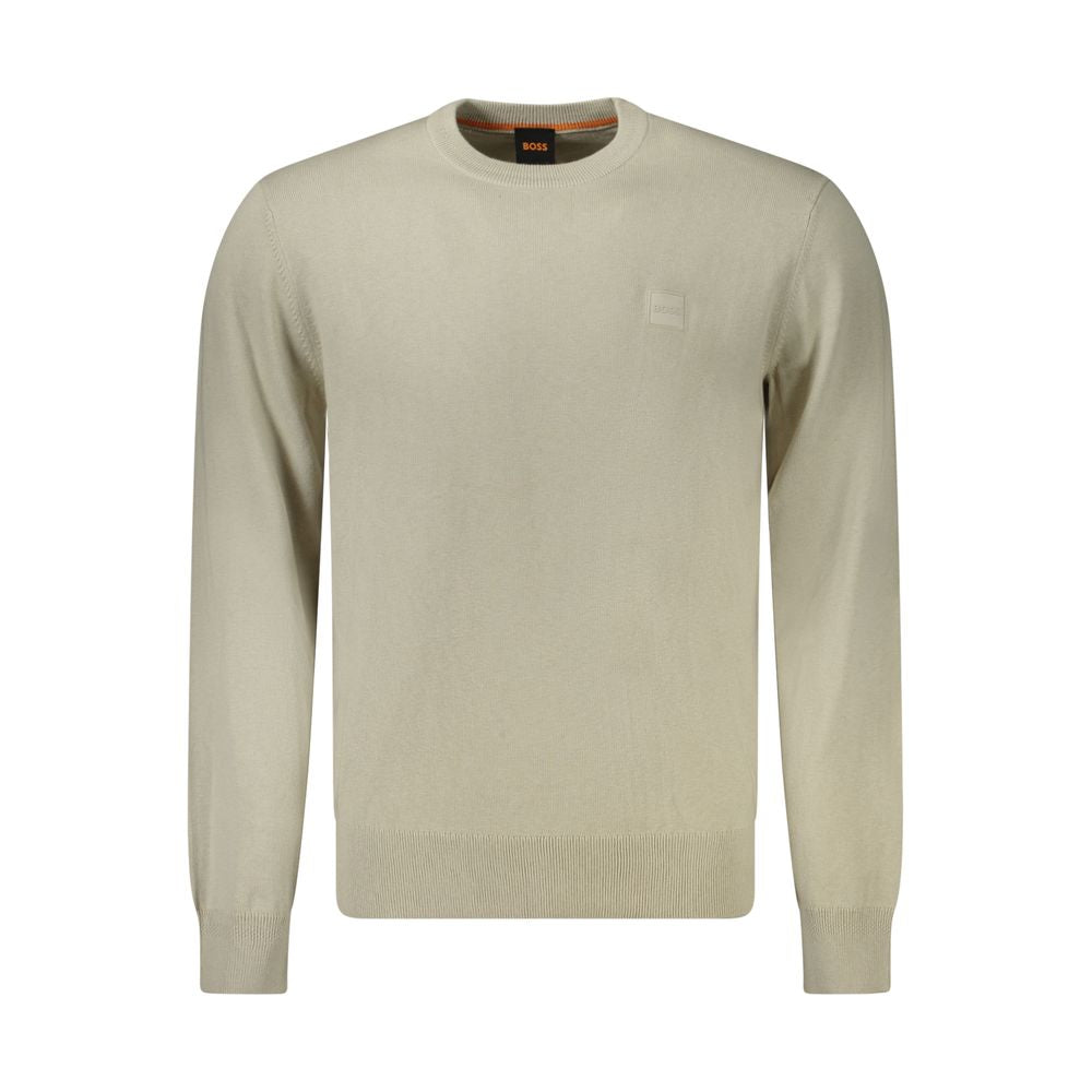 

Мужской свитер Hugo Boss Cotton Men, бежевый