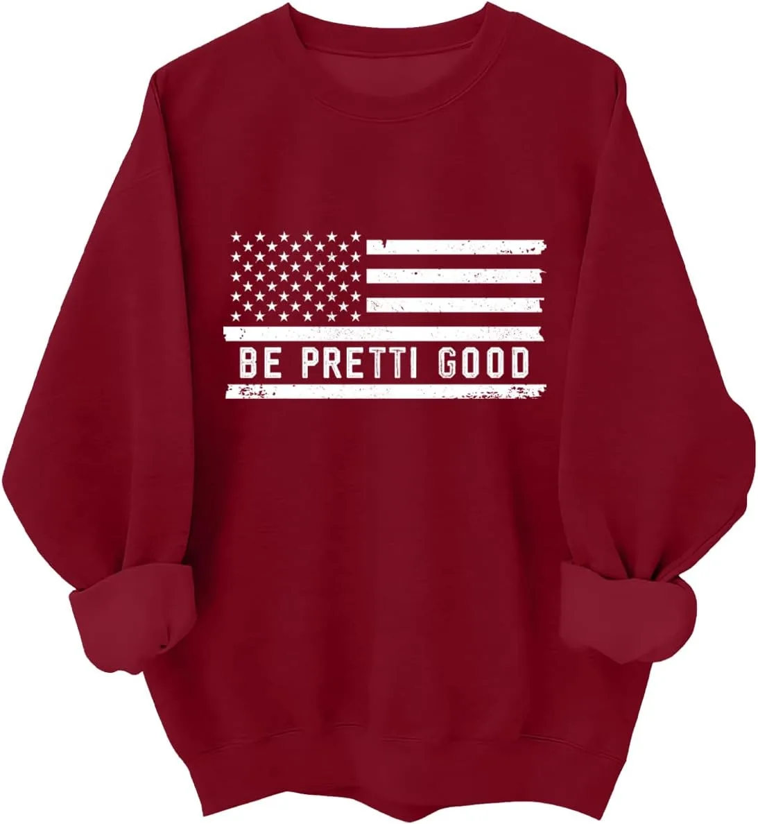 

Толстовка Be Pretti Good с длинным рукавом