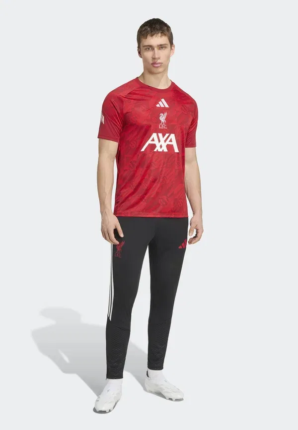 Футболка предматчевая Liverpool FC 26/27, Adidas Performance, красная — фото 2