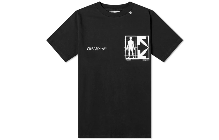 

OFF-WHITE Футболка OFF WHITE Ss20 мужская черная