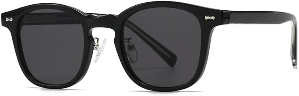 

Солнцезащитные очки с защитой UV400 | Компактная легкая оправа, линзы конфетного цвета | Для женщин и мужчин, для занятий спортом на открытом воздухе и вождения DSVIGF, Black