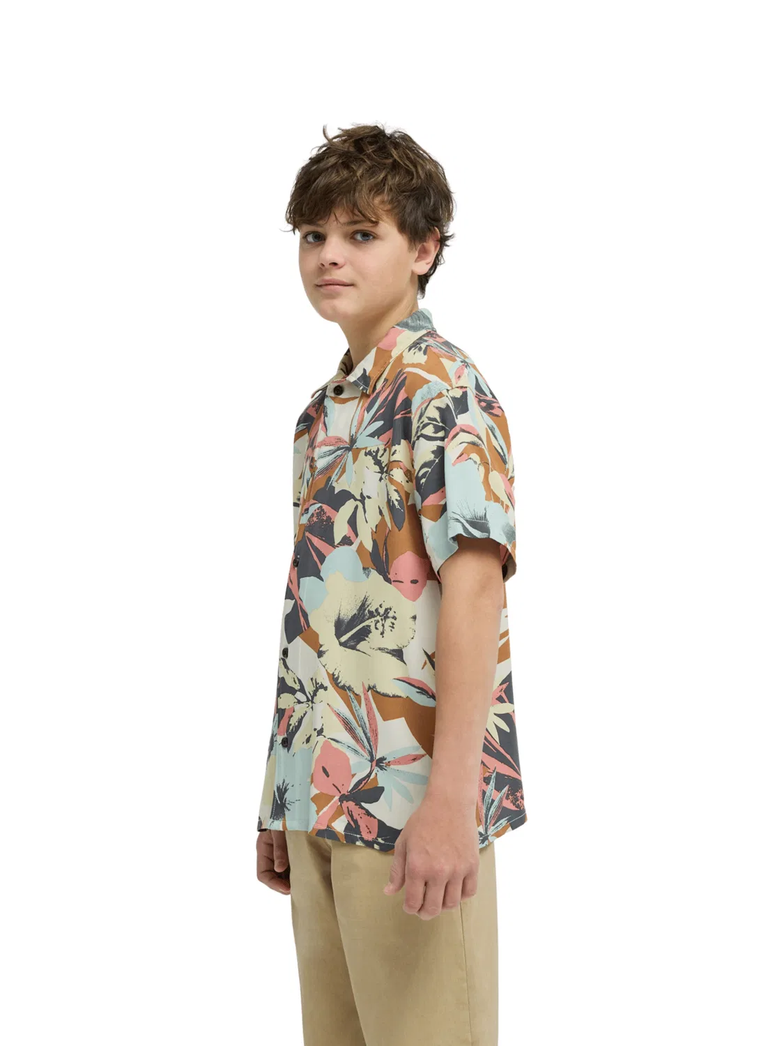 Рубашка на пуговицах стандартного кроя, модель 'Safe Paradise' Quiksilver, Mixed Colors — фото 4