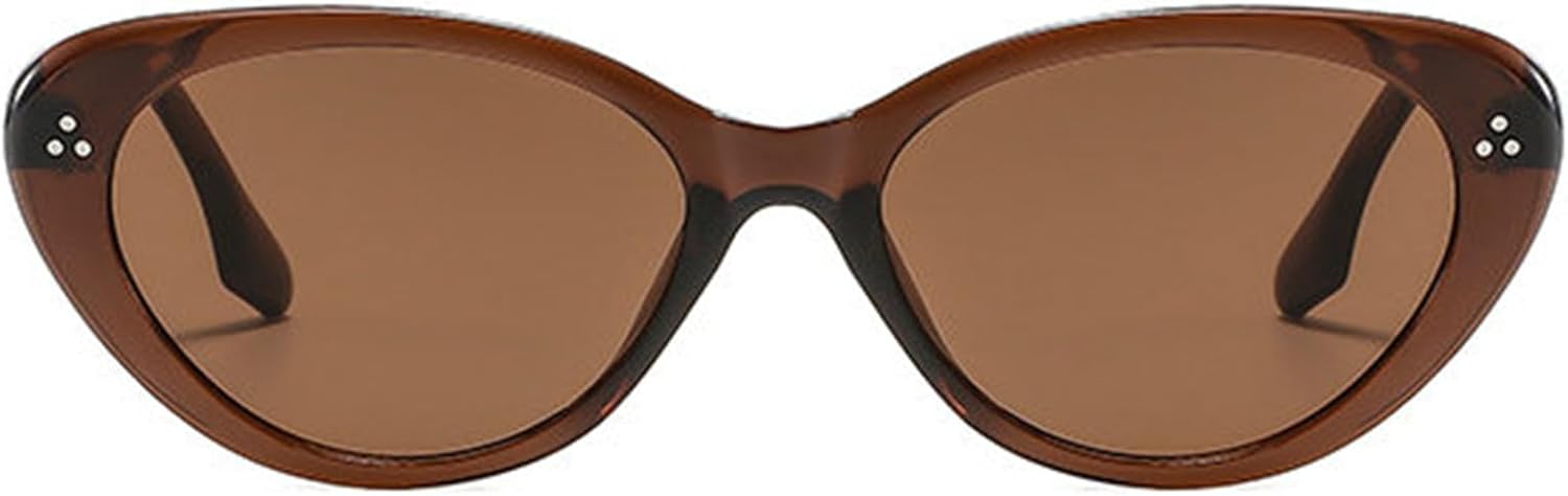 

Солнцезащитные очки Willochra Vintage Cat Eye для женщин, маленькая оправа, заклепки, солнцезащитные очки для мужчин, роскошный дизайн, очки для активного отдыха, защита от ультрафиолета UV400, C6