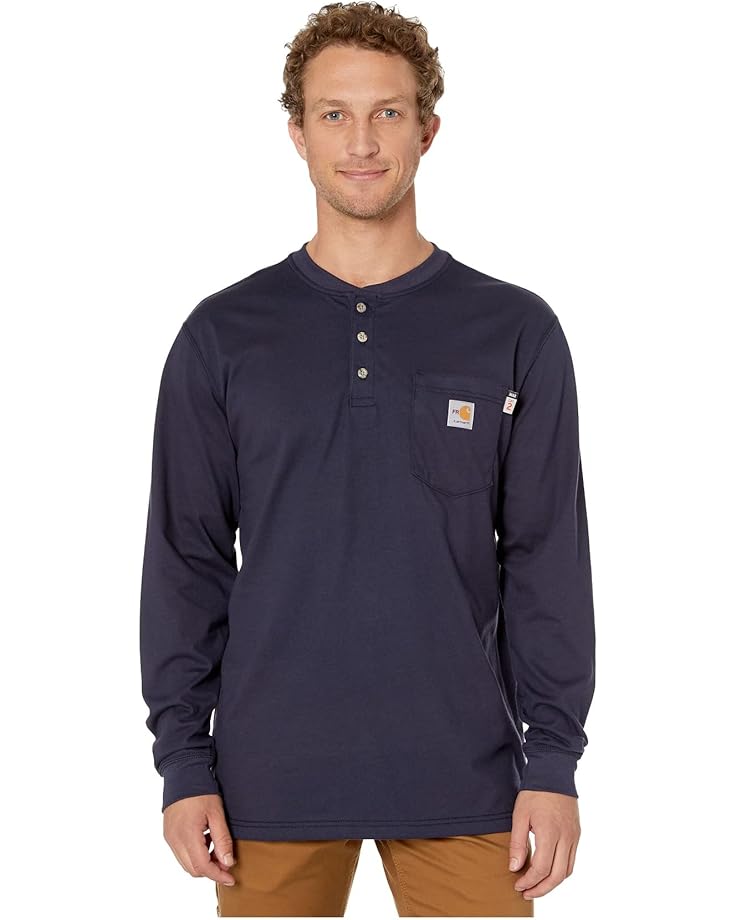 

Лонгслив Carhartt Flame-Resistant, темно-синий