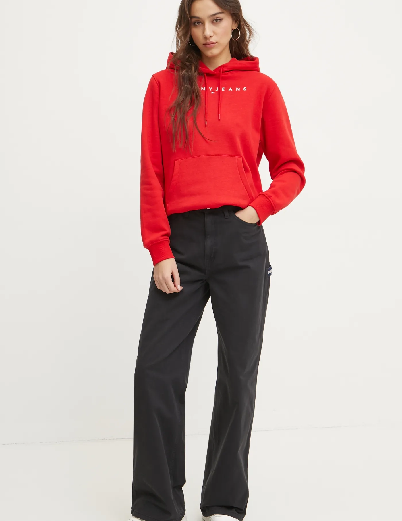 

Толстовка Tommy Jeans, красный