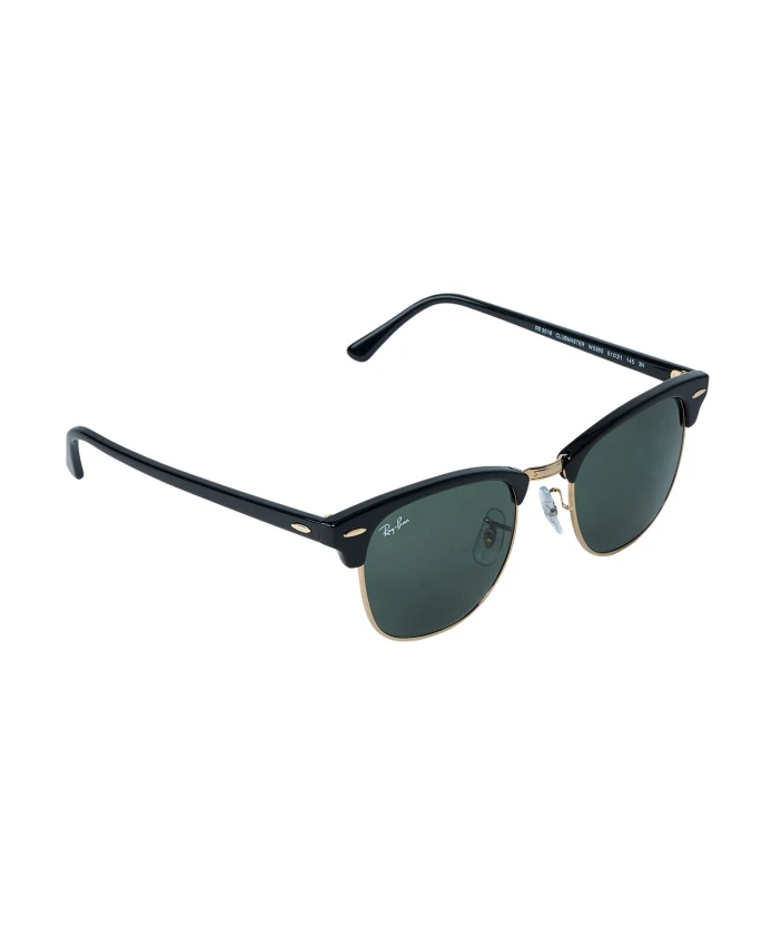 

Солнцезащитные очки с логотипом и квадратной оправой. Ray-Ban, черный