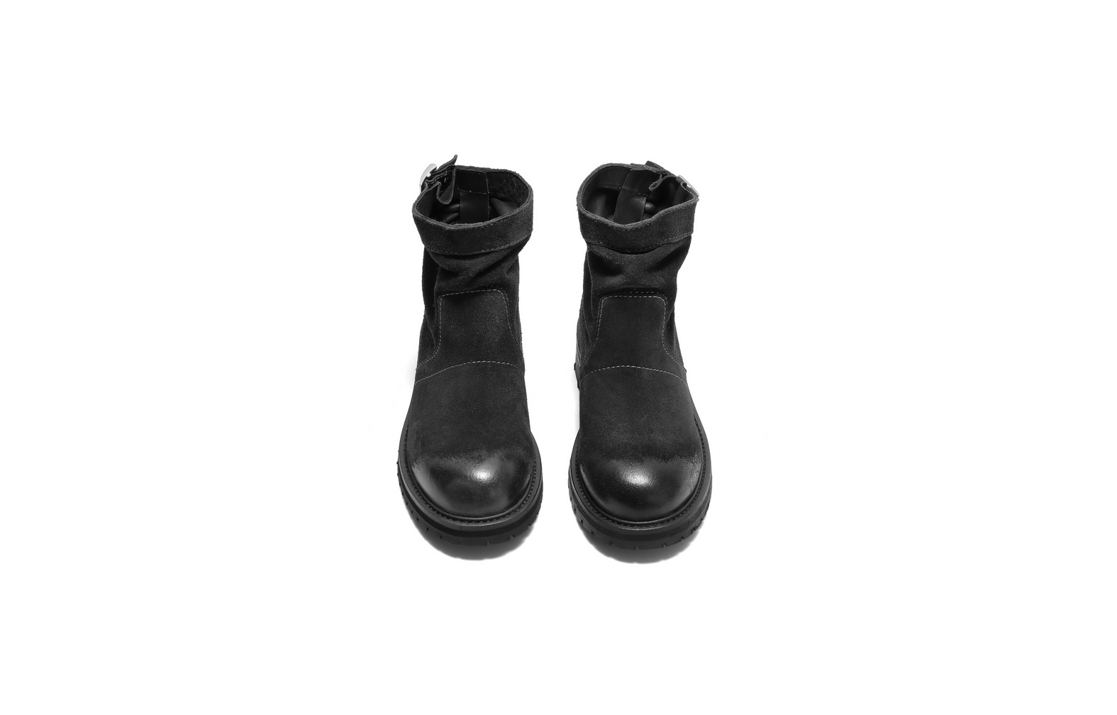 BELLE Черные женские ботинки на каблуке 3,5 см, цвет Black — фото 3