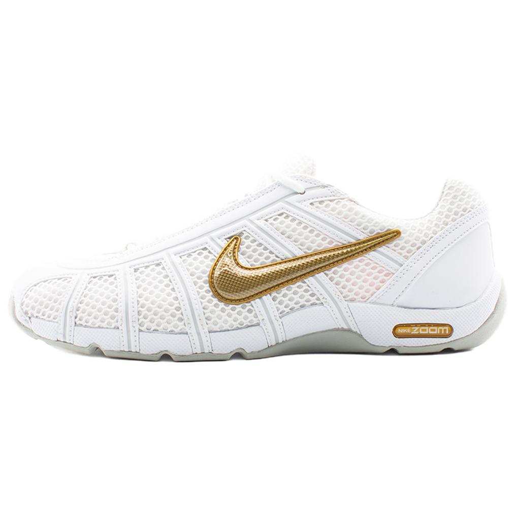 

Тренировочные кроссовки Air Zoom Fencer Unisex White Gold устойчивые к истиранию, дышащие, поддерживающие, легкие Nike, белый золотой