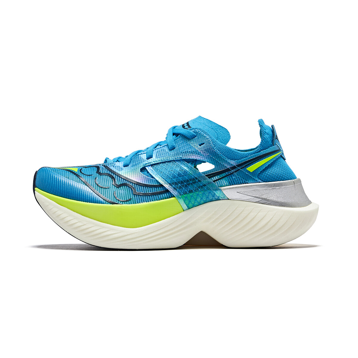 

Кроссовки женские с низким верхом, цвет синий зеленый Saucony