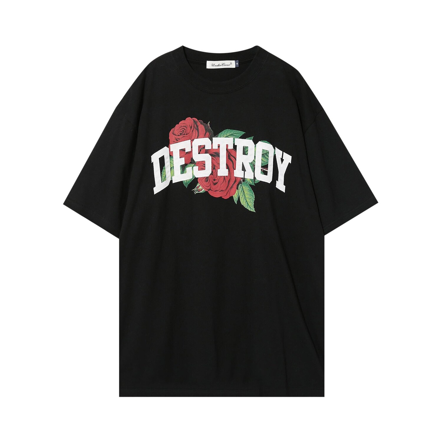 

Футболка Undercover Destroy Черная, Черный, Футболка Undercover Destroy Черная