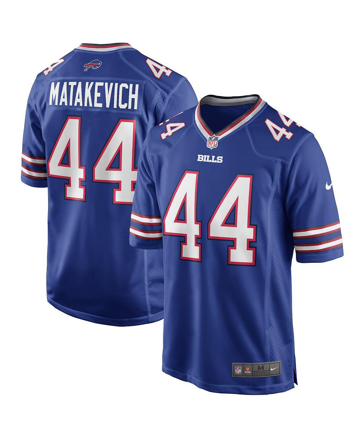 

Мужское джерси Тайлера Матакевича Royal Buffalo Bills Game Player Nike