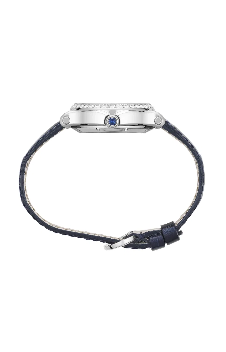 HAPPY SPORT 29 x 31 мм, автоматические, нержавеющая сталь, бриллианты - 278602-3003 CHOPARD, синий — фото 3