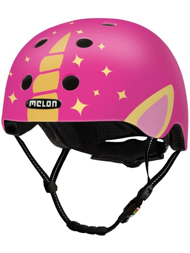 

Melon Helmets Детский велосипедный шлем Urban Active розового цвета