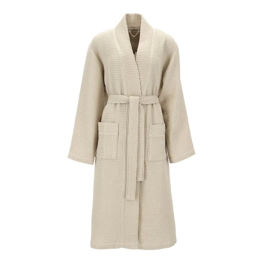 

Халат Siam, идеально подходит для сауны и спа, гостиничный халат, утренний халат, 1 шт., вафельный пике Vossen, Tibet