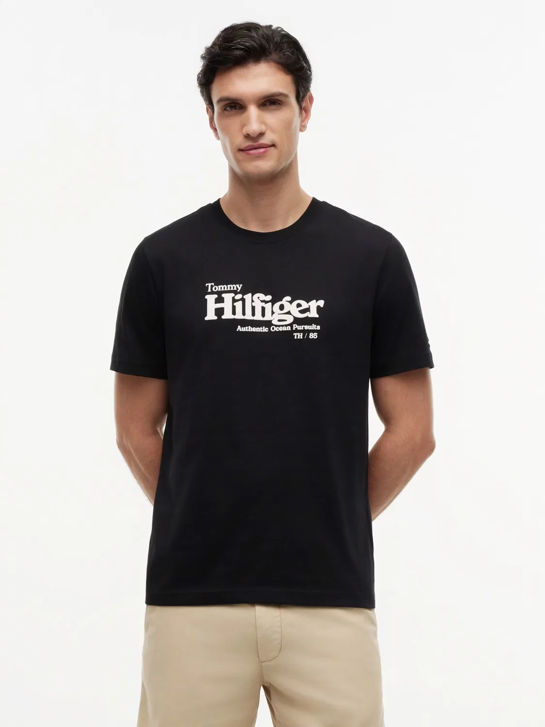 Футболка 'NAUTICAL' Tommy Hilfiger, Black — фото 3