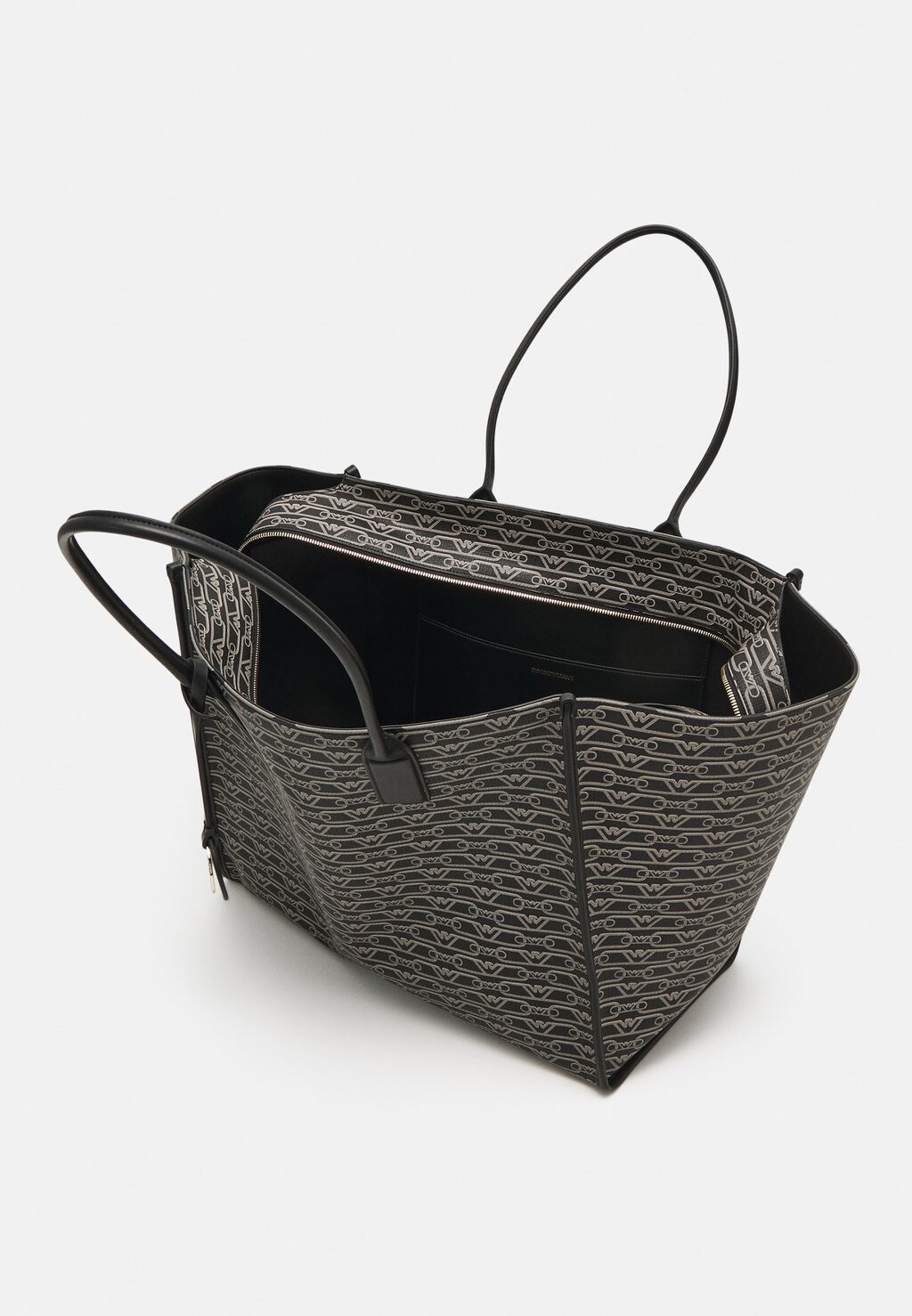 

Сумка для покупок TOTE MONOGRAM L Emporio Armani, черный