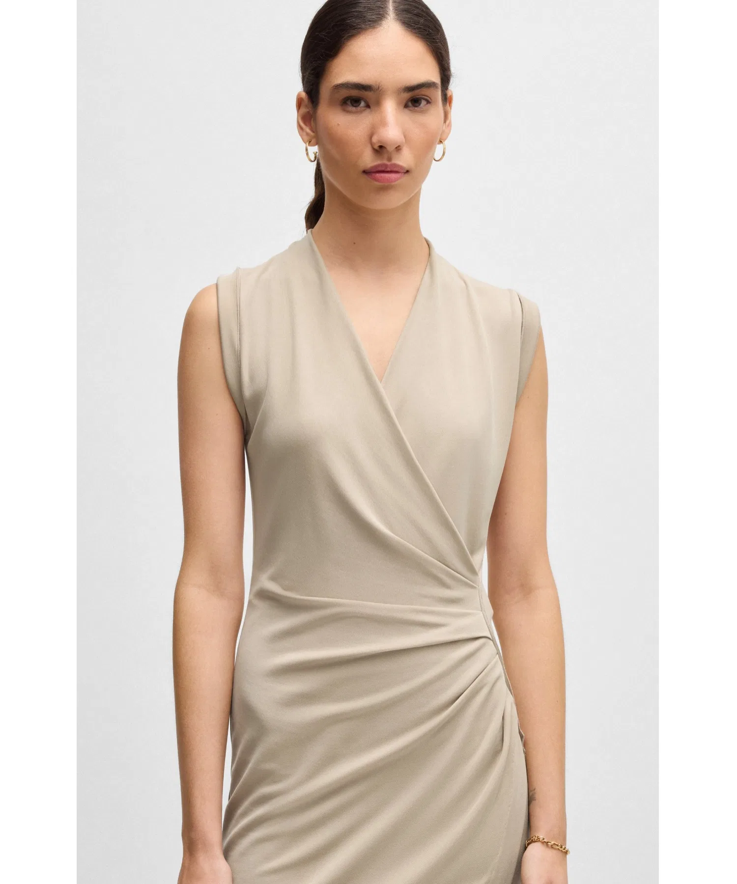 Женское платье BOSS Wrap Front Dress — фото 2