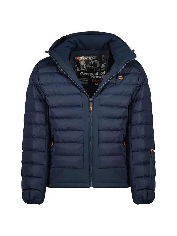 Стеганая куртка детская, Geographical Norway, темно-синий