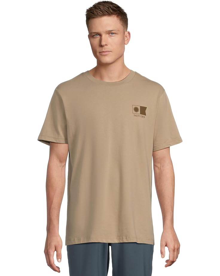

Футболка Salty Crew Flagship Shortsleeve Tee, цвет Twig