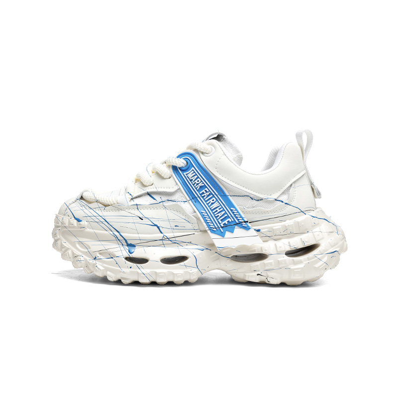 

FAIRWHALE Низкие массивные кроссовки унисекс Graffiti White Women's, цвет Graffiti White Women's