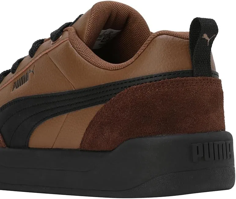 Кроссовки PUMA Park Lifestyle Raw унисекс 401606 02 коричневые — фото 4