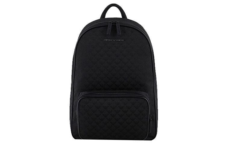 

EMPORIO ARMANI Хлопковый рюкзак мужской черный, Black