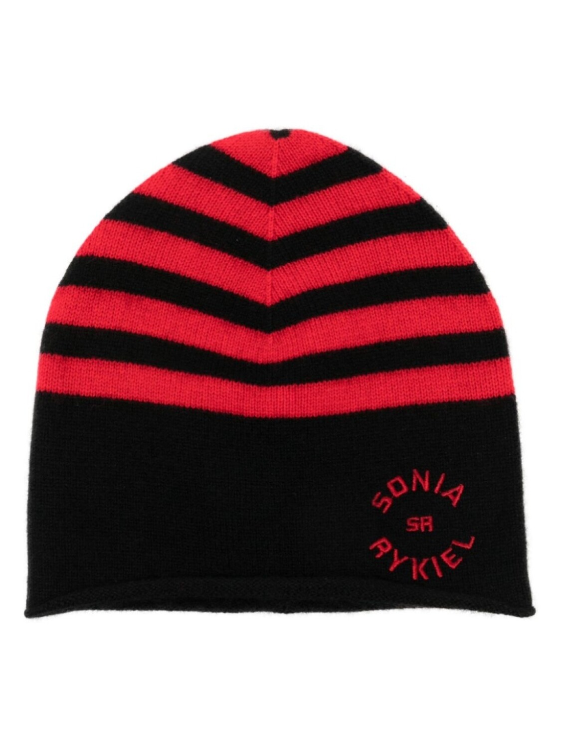 

Кашемировая шапка бини в полоску Sonia Rykiel, черный