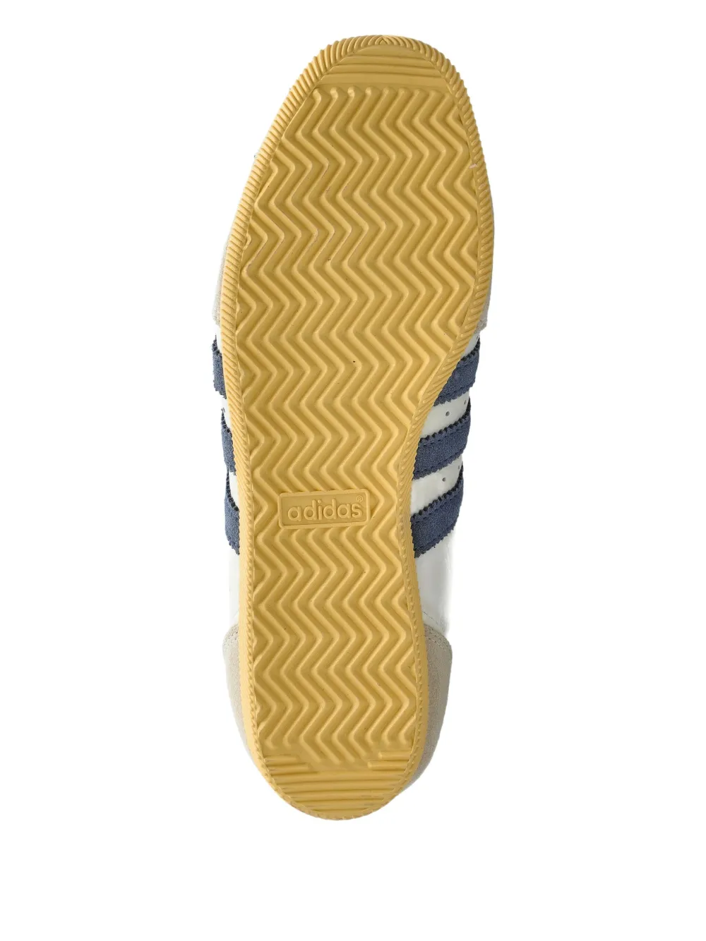Японские кожаные кроссовки adidas, белый — фото 4