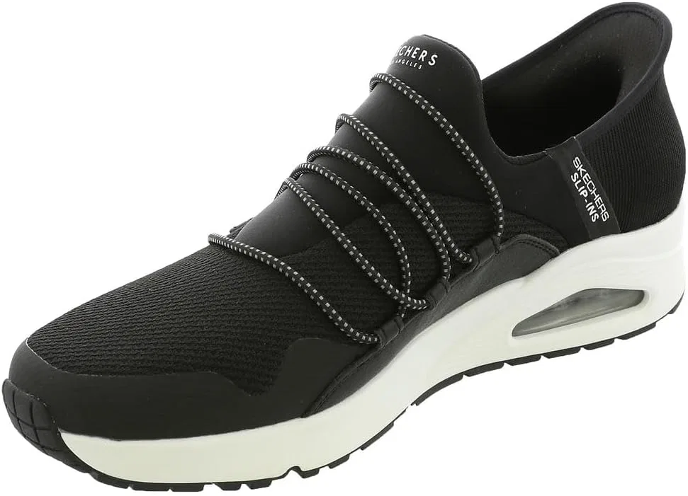 Мужские слипоны Skechers Street Uno-Meridian, Black — фото 4
