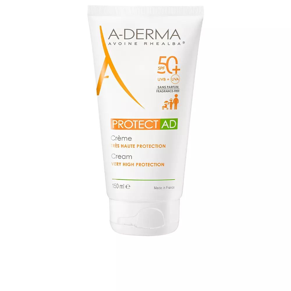 

Солнцезащитный крем Protect Ad Crema Solar Protectora Spf50+ A-Derma, 150 мл