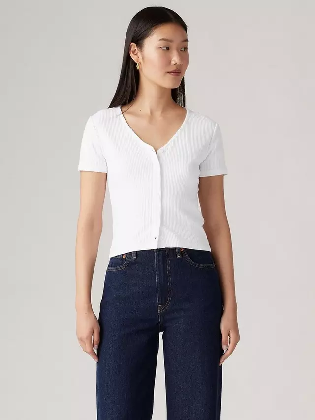 

Топ Levi's Muse Button, белый