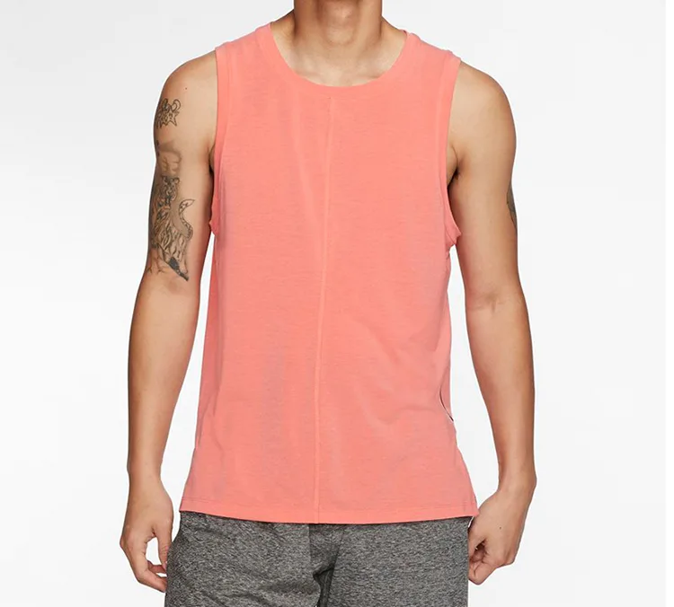 Nike Футболка Dri Fit Ash Red с V-образным вырезом — фото 4