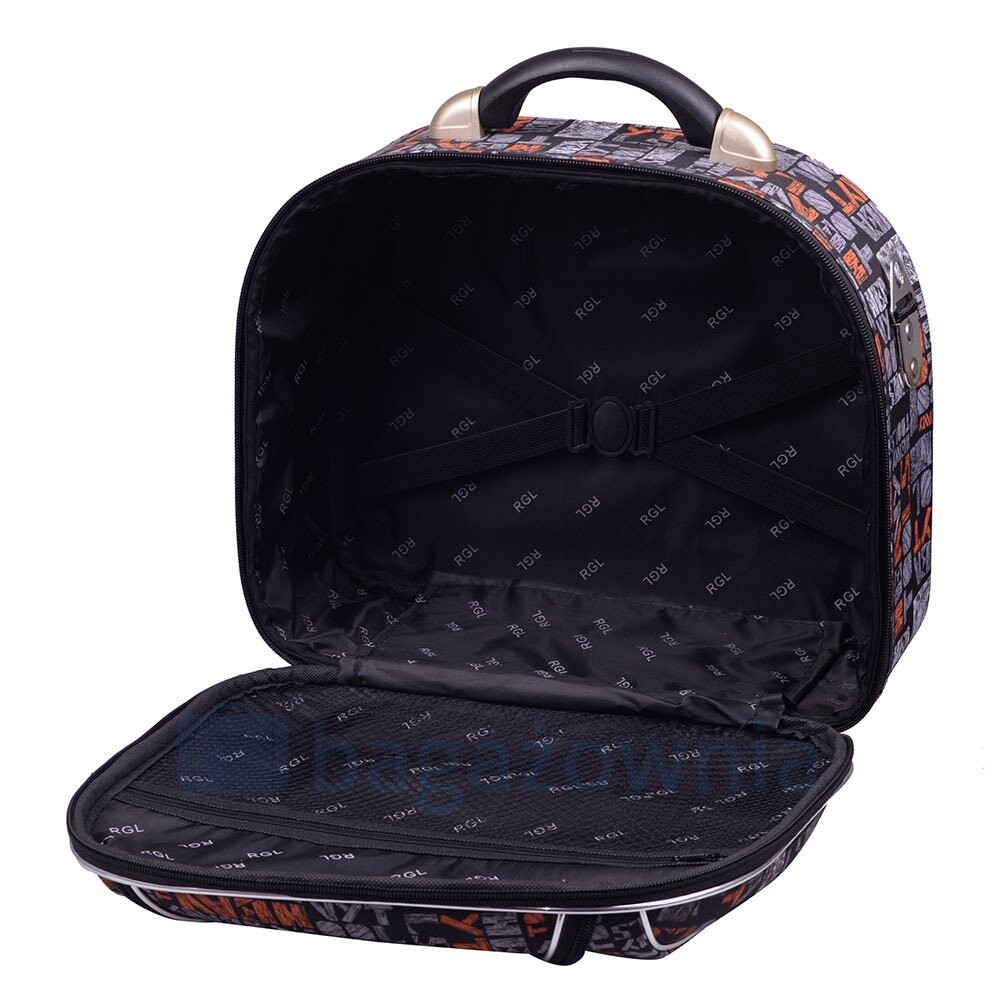 

PELLUCCI RGL WIZ AIR 773 L кейс Серый/Оранжевый Kemer