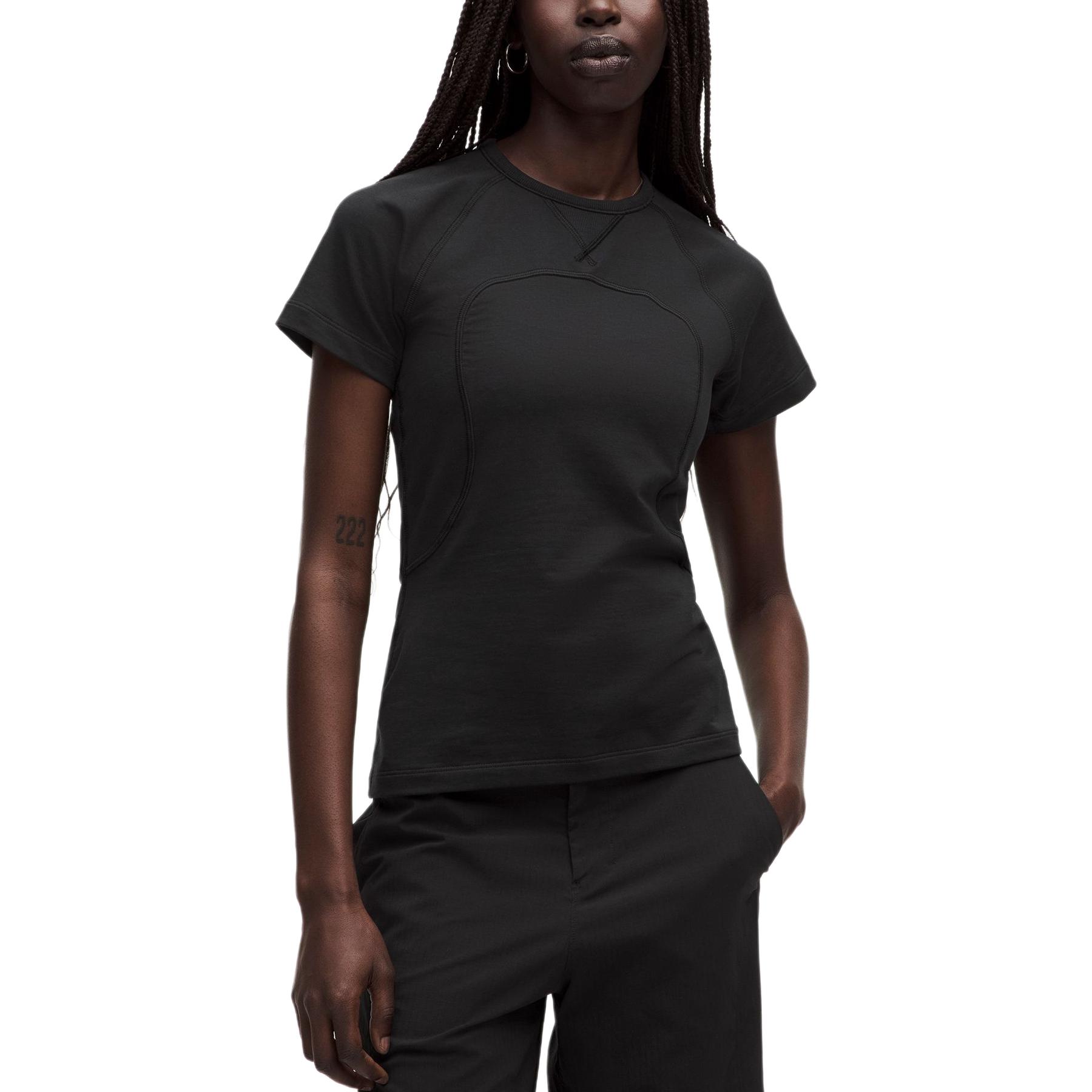 

Футболка SLNSH женская Lululemon, черный/bkl