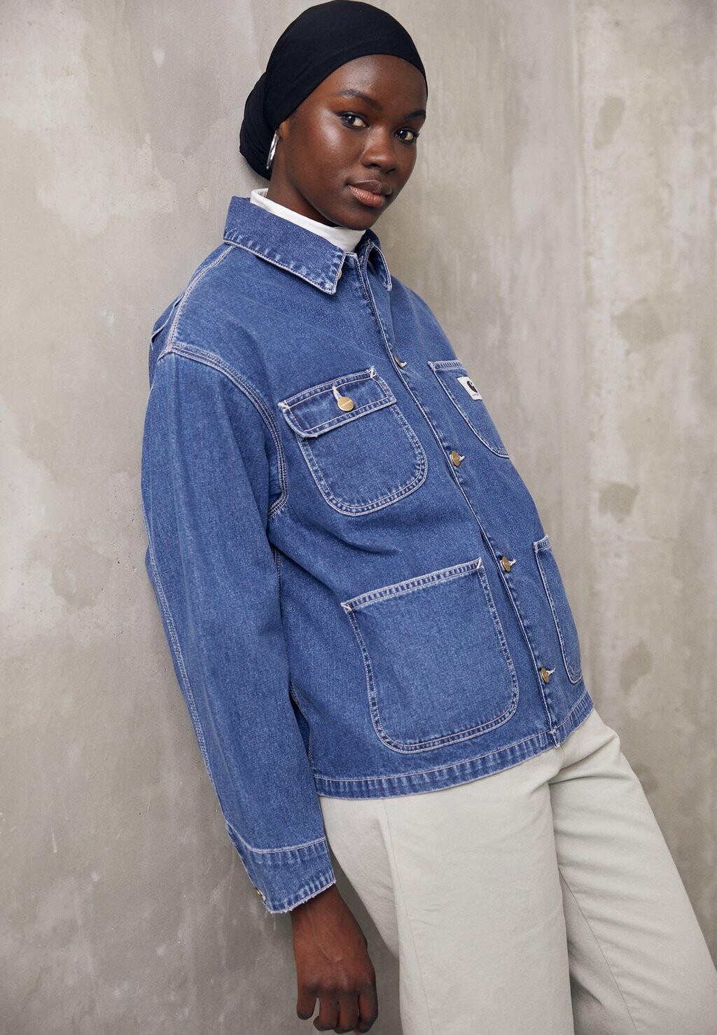 

Джинсовая куртка Carhartt WIP, синий