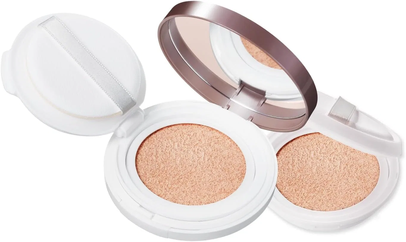 Тональное средство кушон Perfect One Glow & Cover Cushion Foundation, обновленная версия, набор для дозаправки, натуральный оттенок, 28 г