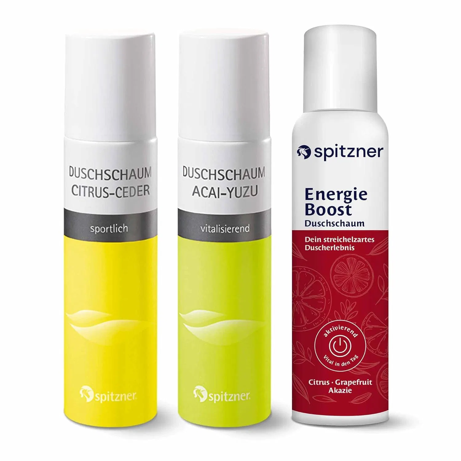 Набор пенок для душа «Power Shower Foam» от Spitzner, 3 штуки по 150 мл Spitzner